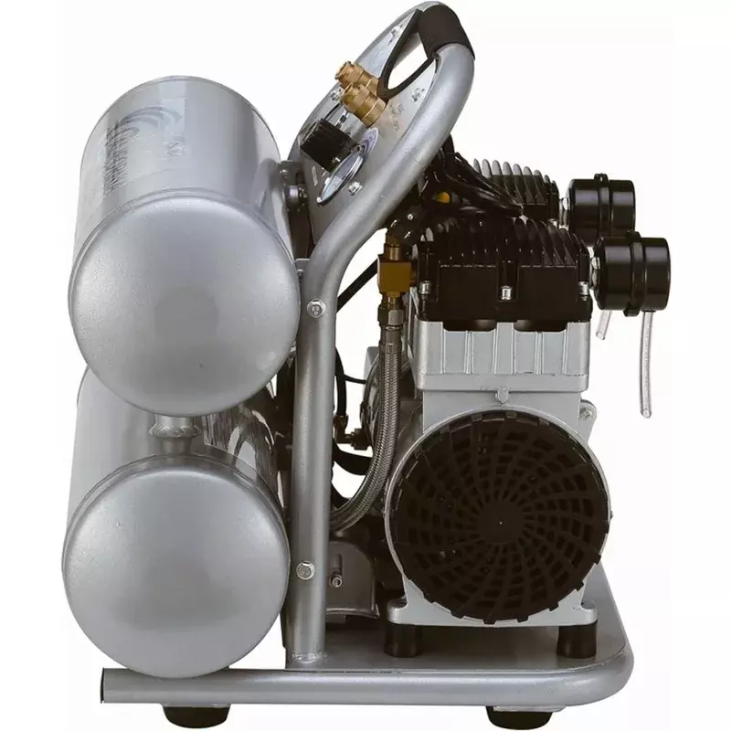 CALIFORNIA AIR TOOLS CAT-4620AC 4GAL 2HP Twn Compressor, Silver