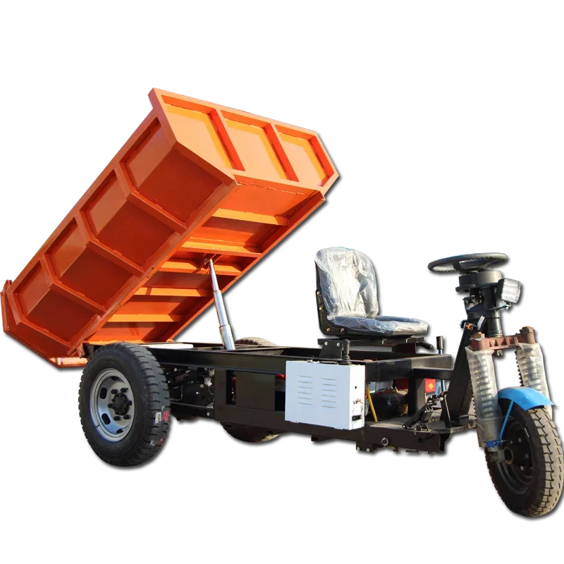 Ce mini tricycle ferme petit tricycle, petit camion à benne basculante Chine 3000 kg, petit camion à pointe de creusement
