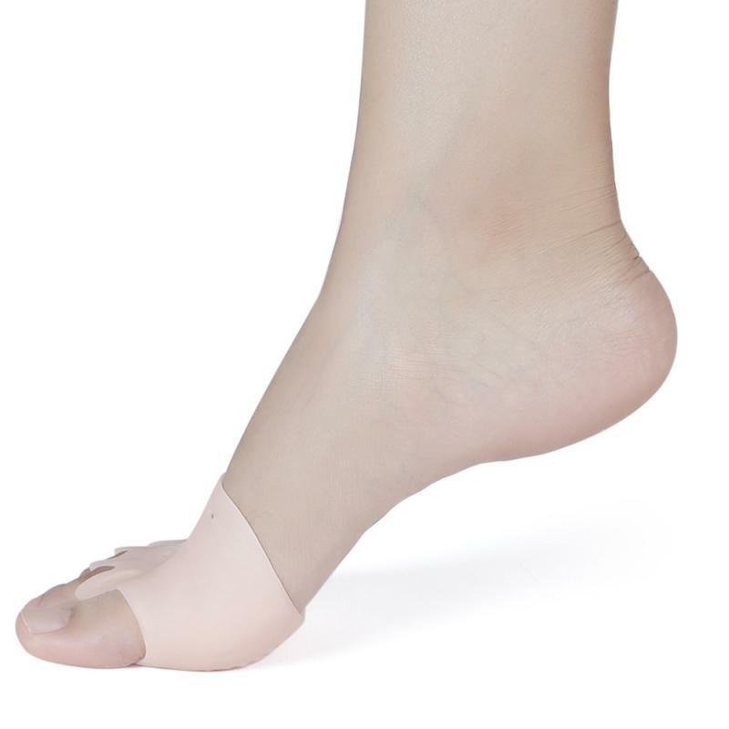 1 ~ 10 pz Silicone Gel Toe Separator Toe Finger Separator piedi cura bretelle supporta strumenti Pinky Guard Foot Hallux valgo Care Tool