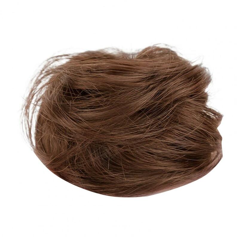 Parrucca per capelli sintetici parrucca per capelli da donna coda di cavallo disordinata estensione per capelli Scrunchie onda elastica ricci Hairpieces Scrunchie Wrap per le donne