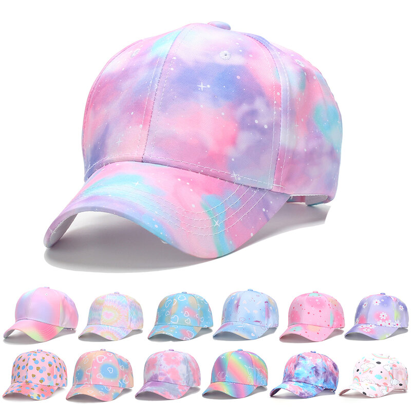 2023 Fashion New Kids Baseball Cap Toddlers Hat with Adjustable Strap for Boys Girls Ages 4-10