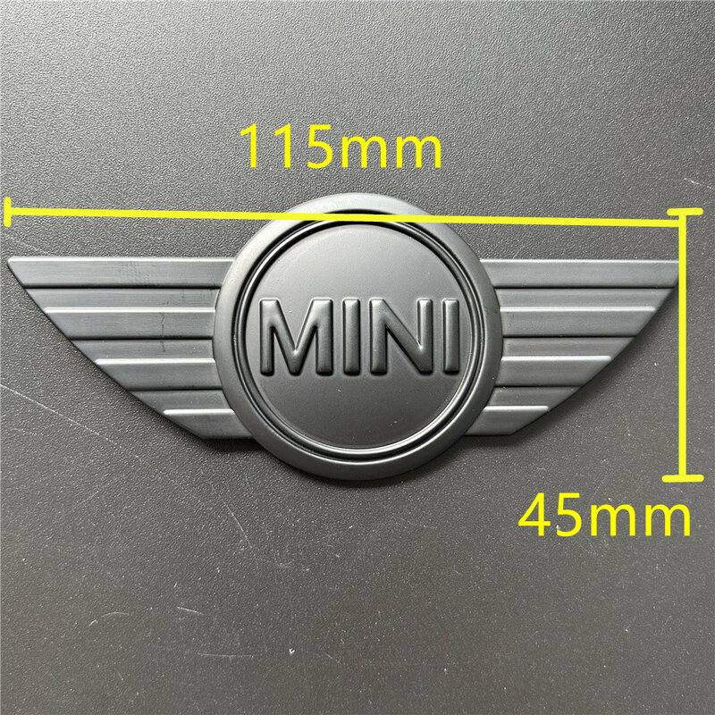 Décoration d'insigne d'emblème de capot avant arrière de voiture pour Mini Cooper, logo de remplacement, accessoires de style automatique, R55, R56, R60, R61