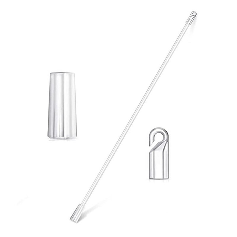 Window Shutter Hardware 12 Inch Blinds Pull Rod Swivel Bar Hook Handle for Sheer Curtain Accessories Blinds Rods