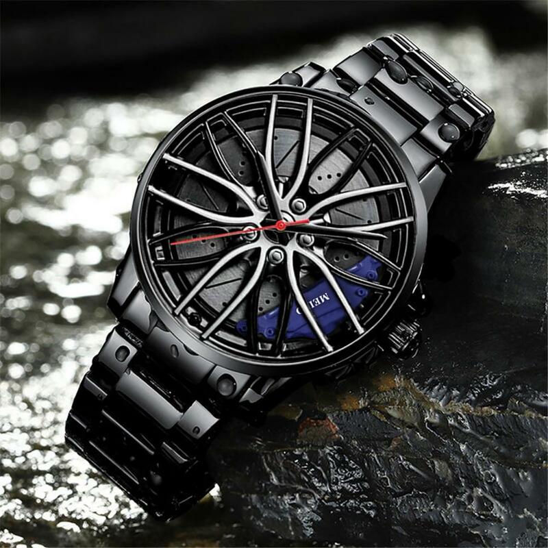 Men Watch Stylish Wear-resistant Men Quartz Watch Luxury Male Quartz Watch Fashion Accessories for Office