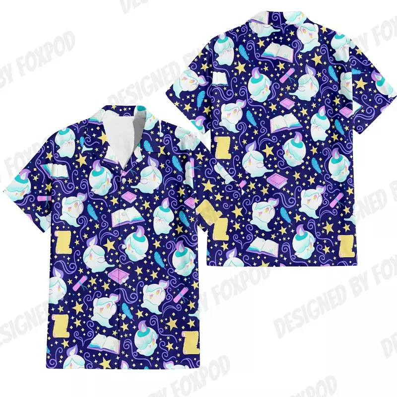 Мужская футболка с забавным мультяшным животным, гавайская 3D печать, мужская летняя свободная Пляжная футболка оверсайз с коротким рукавом, топ, мужская одежда