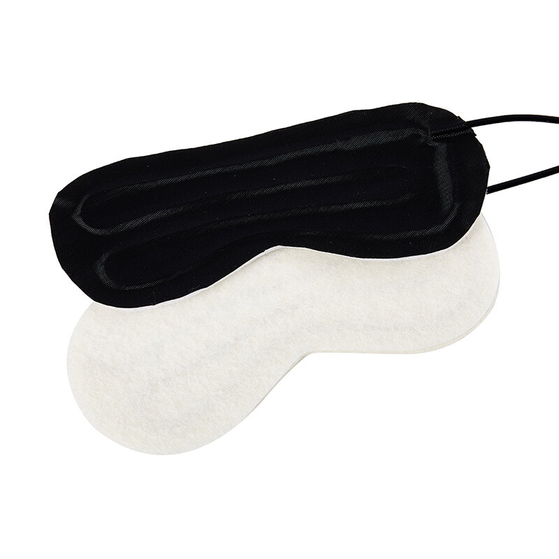 Beheizte Augen maske USB-Augen kompresse Heizkissen Schlaf augen maske mit Temperatur-und Timer-Steuerung zur Linderung von Augen ermüdung