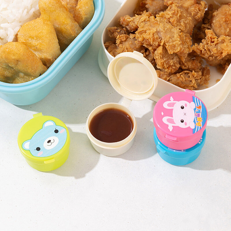 Mini Gewürz sauce Flasche tragbare Ketchup Flasche Salat Dressing Behälter für Bento Lunch Box Küchen zubehör