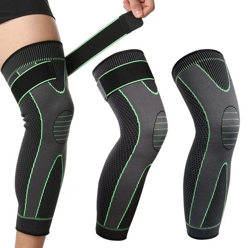 WorthWhile 1Piece Sports Kneepad Men Pressurized Elastic Knee Pads Support Fitness Gear Basketball Volleyball Brace Protector