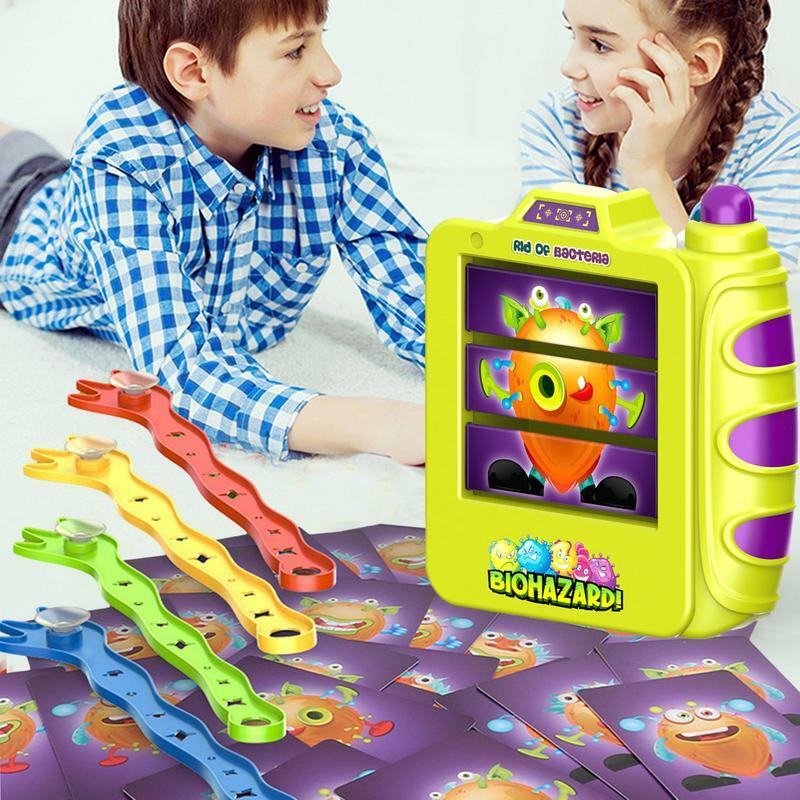 Matching Game For Kids Space Ghost Hunting Card Educational Toys Cute Multiplayer Memory Card Game Children's Holiday Gift Toys