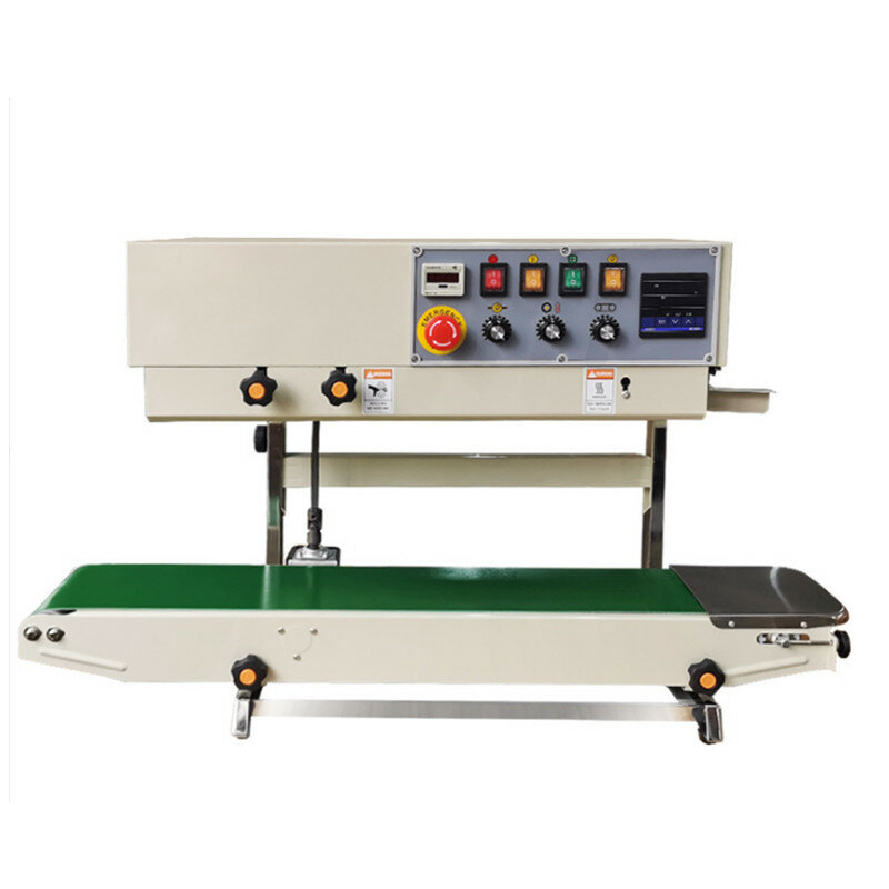 Vertical type automatic sealing machine, continuous band sealer, liquid sealing machine
