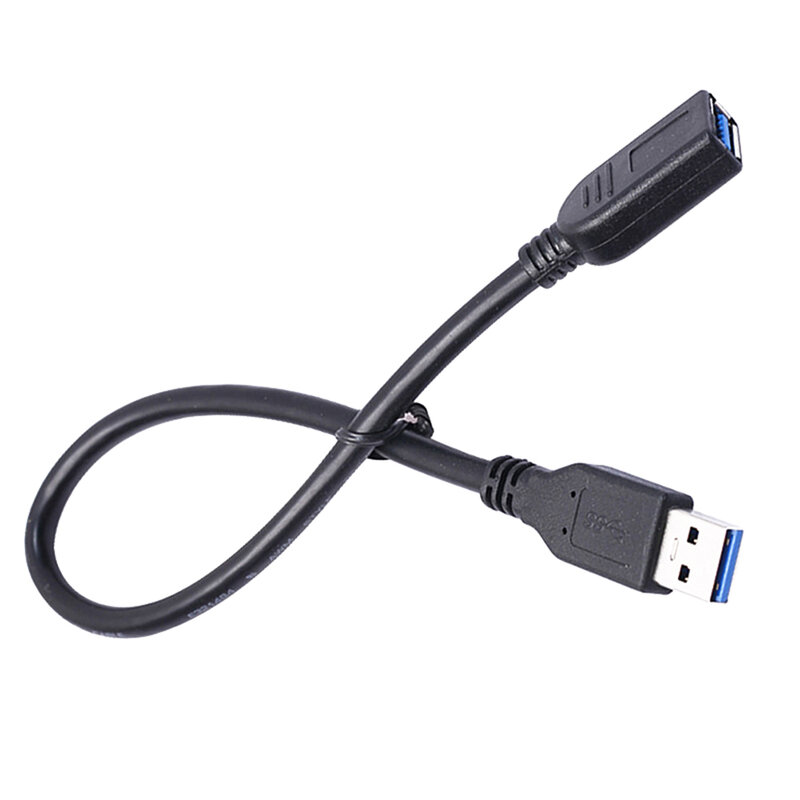 Kabel Audio 4.8Gbps Laptop/PC DOONJIEY 0.3/0.5/1/1.5/3m USB 3.0 kecepatan Super Male A to Female kabel ekstensi