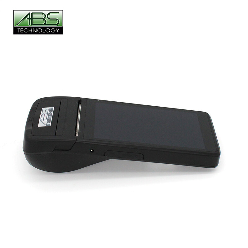 Mobile Handheld Pos Terminal Portable Pdas With Printer Gps Wifi Bt And Dual Sim