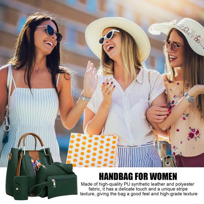 女性のためのファッショナブルなハンドバッグ,ショルダーバッグ,ピース/セット