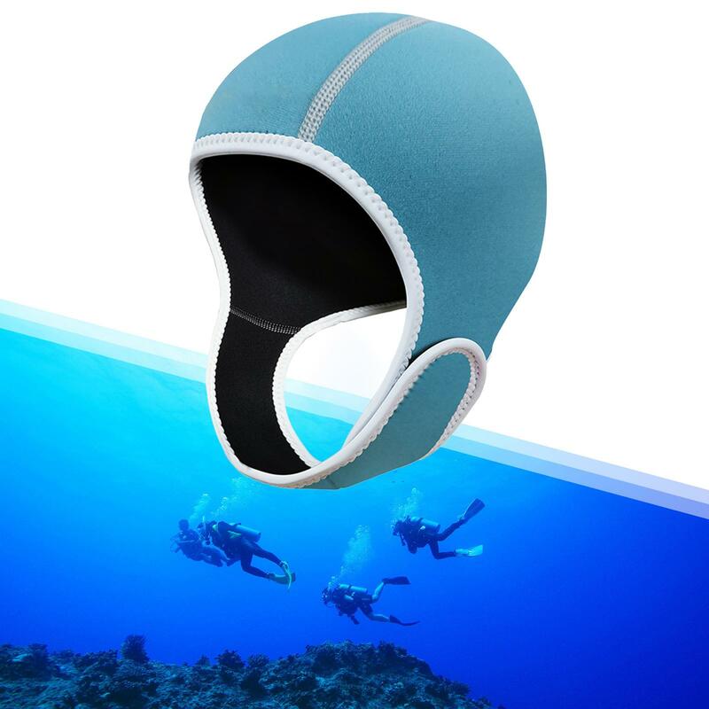 Капюшон для подводного плавания, 2 мм, неопреновый гидрокостюм для дайвинга, капюшон, шляпа для серфинга для женщин и мужчин