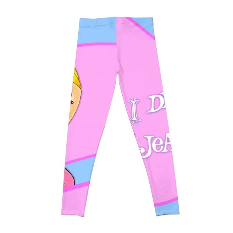 I Dream of Jeannie-กางเกงเลกกิ้งรัดรูปสำหรับผู้หญิงกางเกงเลกกิ้งสำหรับใส่ออกกำลังกาย