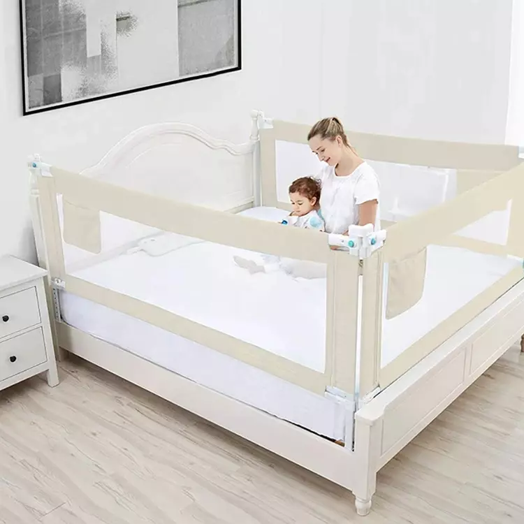 Neues Design Baby Sicherheits zaun für Baby Schlaf Sicherheits bett Barriere Baby Leitplanken Sicherheit