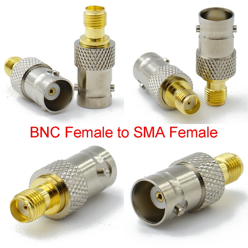 RF Connectors SMA Male/Female to BNC Male/Female adapter For Wireless LAN Device Coaxial Cable WiFi Ham or Handheld Radios