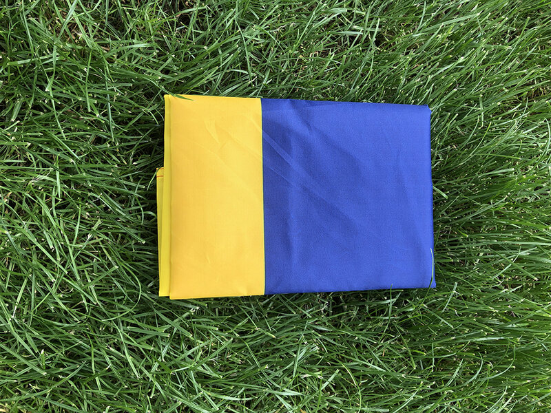 Bandiera del cielo bandiera della Romania 90*150cm appesa blu giallo rosso ro rou bandiera della Romania bandiera standard in poliestere Banner per la decorazione