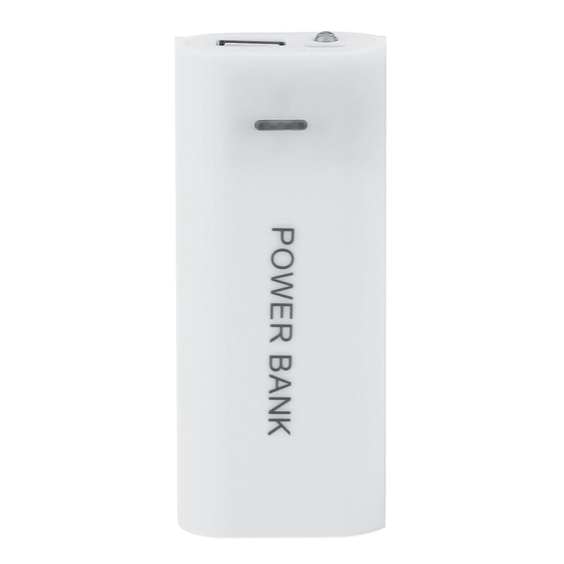Casing Power Bank ponsel USB pilihan multi warna, casing Power Bank pengisi baterai eksternal 5600mAh portabel baru