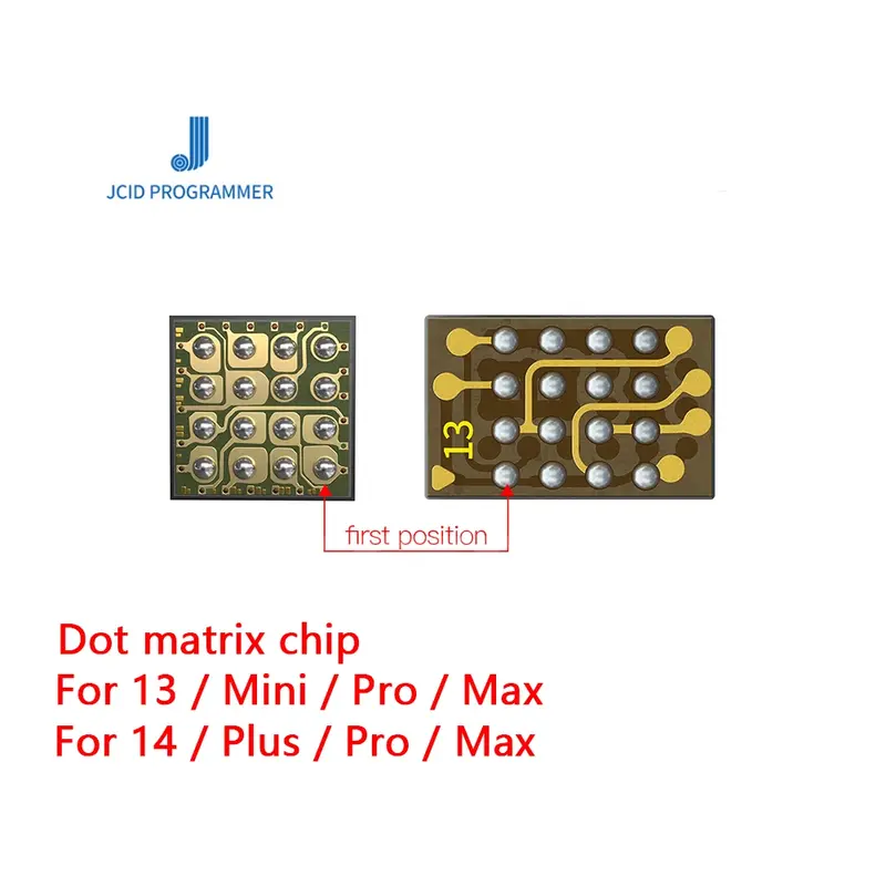 Neue JC JCID Romeo2 Dot Projektor Chip für X-12 IPad Pro4 Keine Schleifen Erforderlich Keine Transfer Erforderlich Alle In Einem gesicht ID Reparatur