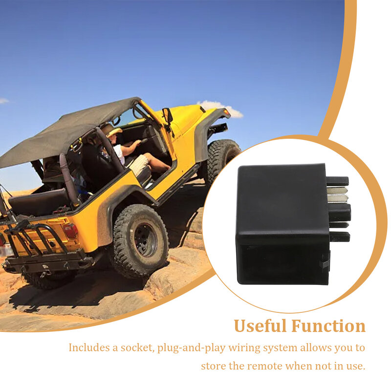 Control remoto Universal para cabrestante de coche, interruptor de Control de 1,5 m de longitud con Cable, accesorio de repuesto para actualización de vehículo
