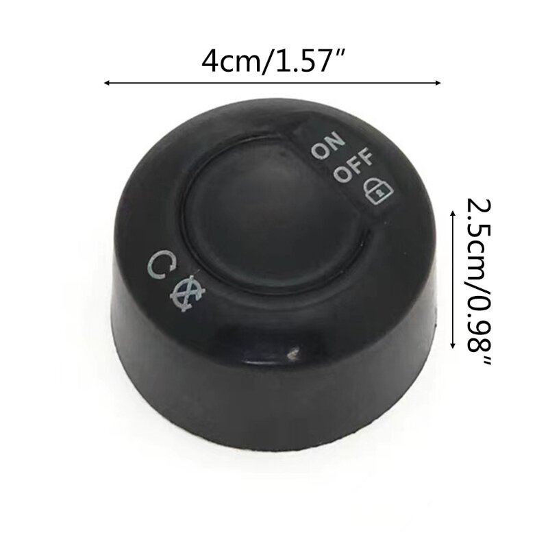 652F Black Start Stop Engine Ignition Button Cover Trim Decoration Cap for F900XR R1200GS R1250GS ADV F750GS