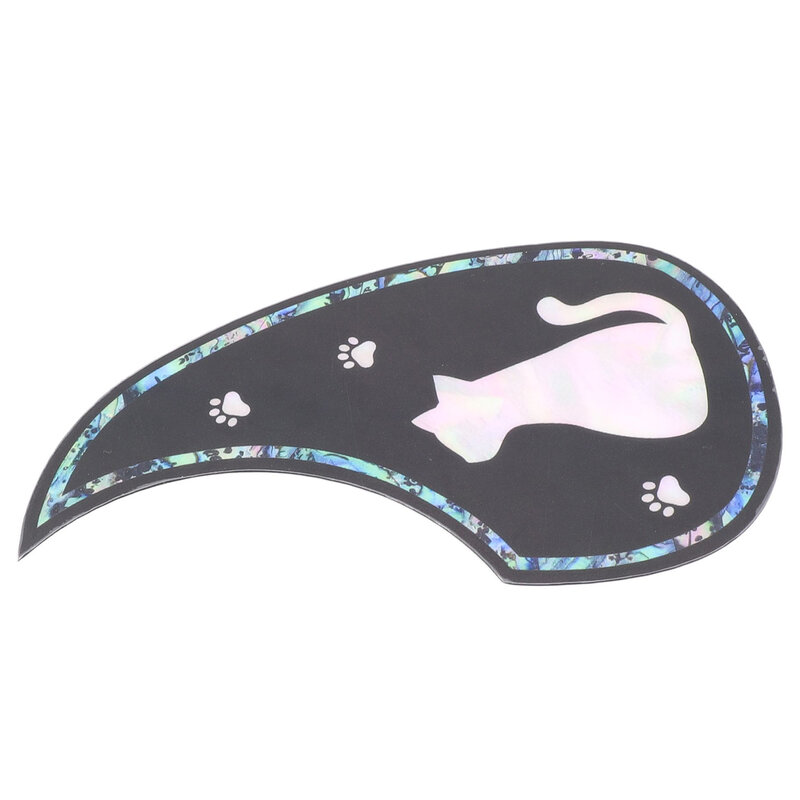 Guitar Parts Pickguard Sticker Easy To Remove Eye-catching For Guitar Soundhole Approx.12g Easy To Install 2023