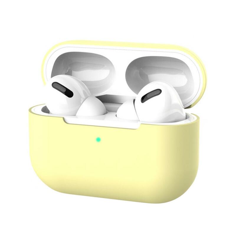 Funda protectora de silicona para AirPods Pro 3, caja de almacenamiento, funda para auriculares Bluetooth, accesorios