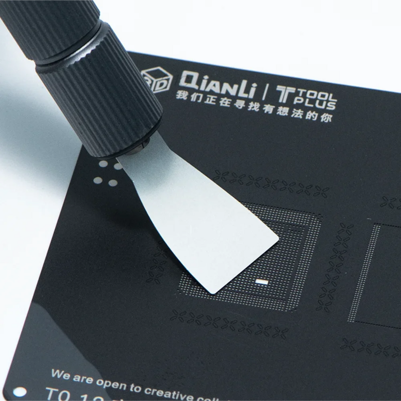 Qianli Set pisau multifungsi, pisau penghilang lem IC CPU untuk ponsel Motherboard, alat perbaikan tangan