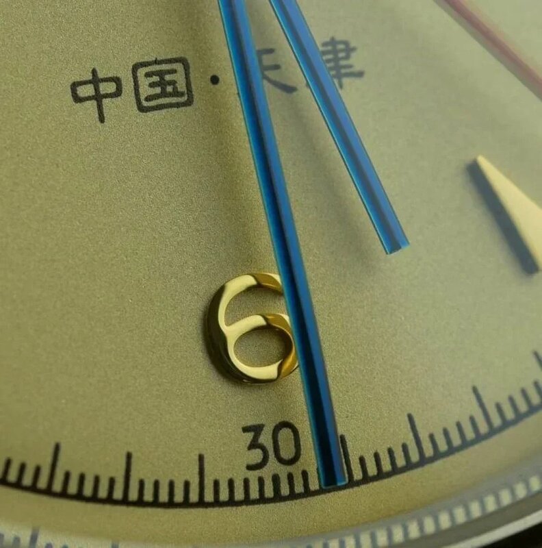 Seagull jam tangan 1963 ST1901, jam tangan mekanik safir 38mm 40mm jam tangan China Airlines Chronograph tahan air bercahaya