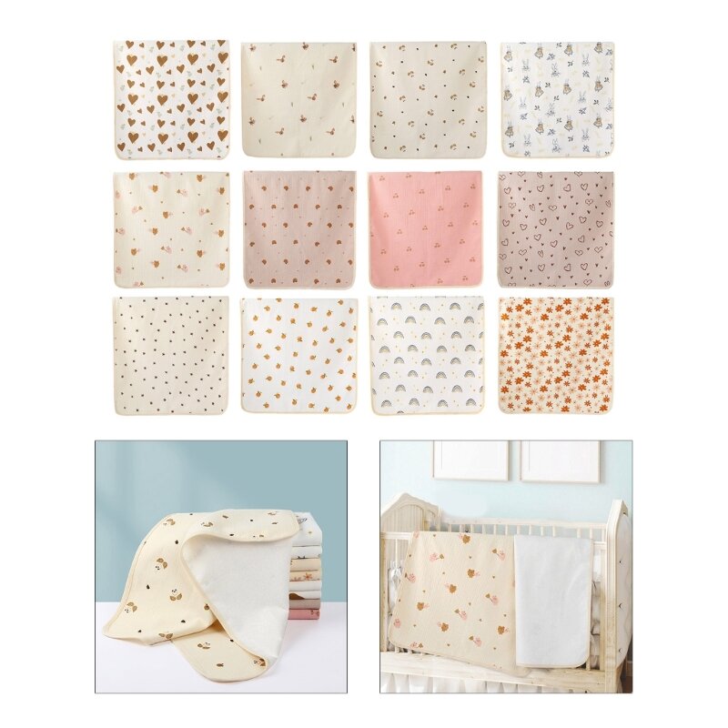 TPU Baby Changing Mat Waterproof Travel Diapers Changing Mattress Pad for Infant