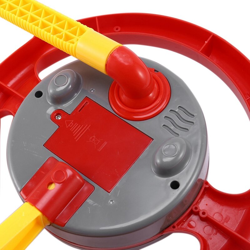 Baby Electronic Backseat Driver Car Seat Steering Wheel Kids Toy Musical Suction Cup Driving Steering Wheel Educational Toy-Drop