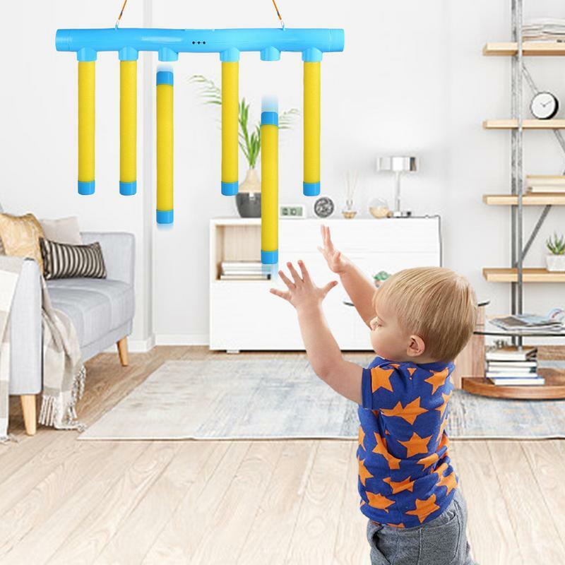 Mata Fokus latihan dalam ruangan & luar ruangan ayah anak permainan Fokus latihan kecepatan tangan tongkat mengambil mesin yang dapat digunakan kembali Montessori mainan