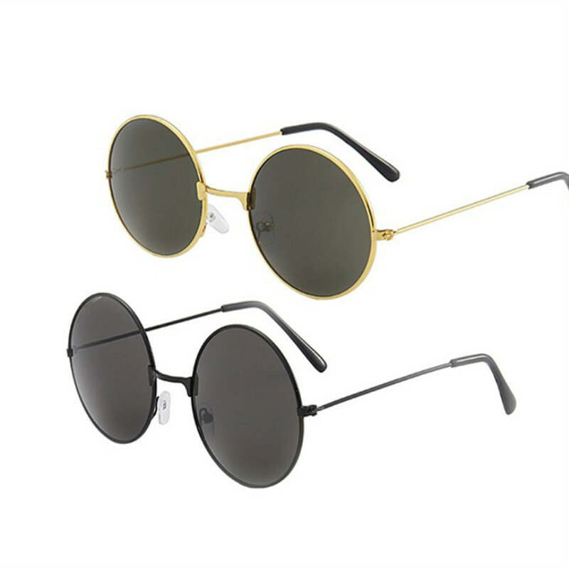 Mode Nieuwe Ronde Bril Steampunk Zonnebril Vintage Sunglasse Vrouwen Merk Designer Ronde Zonnebril 2020 Nieuwe Spiegel UV400