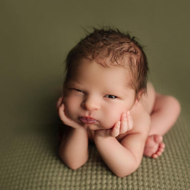 Pasgeboren Fotografie Props Wrap Deken Bebe Schieten Foto Kleding Baby Fotografie Accessoire Voor Photoshoot Studio