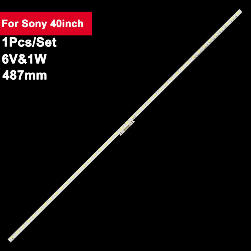 1pc 6V 487 milímetros Levou Tiras de luz de Fundo Para Sony 40 polegada 2015 SONY 40 L42 REV1.0 LM41-00111A DL-40R550C KDL-40R510C