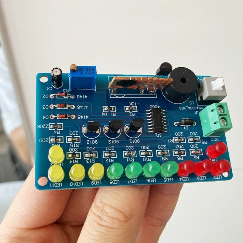 납땜 키트 연습 학습 전자 Dropship을위한 PCB가있는 간단한 LED 깜박이는 빛 DIY 키트