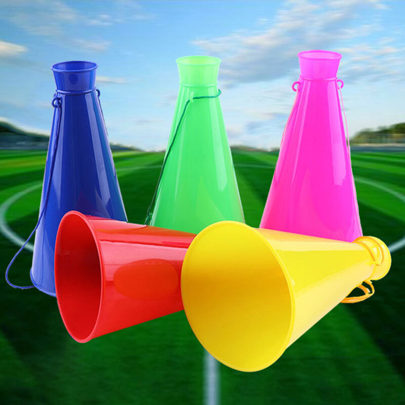 Football Game Stadium Cheer Fan Horns Soccer Lover Cheerleading Refueling Props Plastic Ox Horn Vuvuzela Kid Trumpet Toy