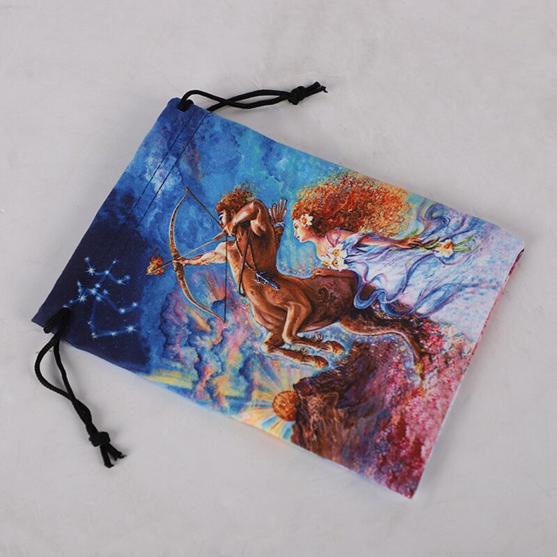 Mini Drawstring Bag Jewelry Dices Board Game Card Bag Gift Packaging