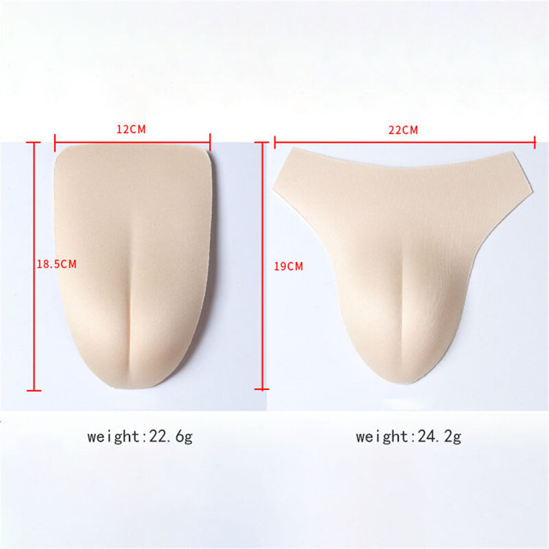 Fałszywa bielizna waginowa kontrola fałszywej wkładki do majtek majtki z wkładkami fałszywej cipki dla transpłciowej Crossdresser Drag Queen