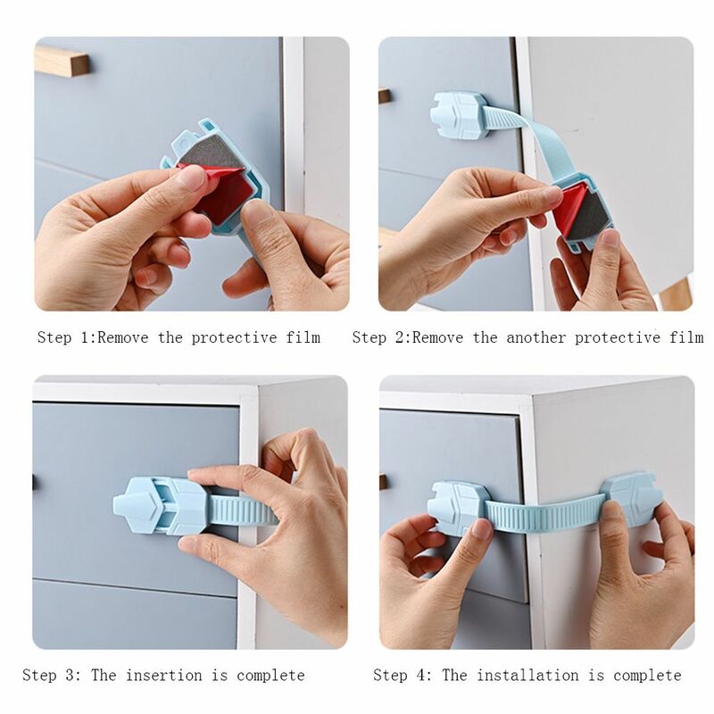 Sicurezza Baby frigorifero protezione armadio sicurezza per bambini serrature di sicurezza serratura serratura del cassetto serratura di sicurezza