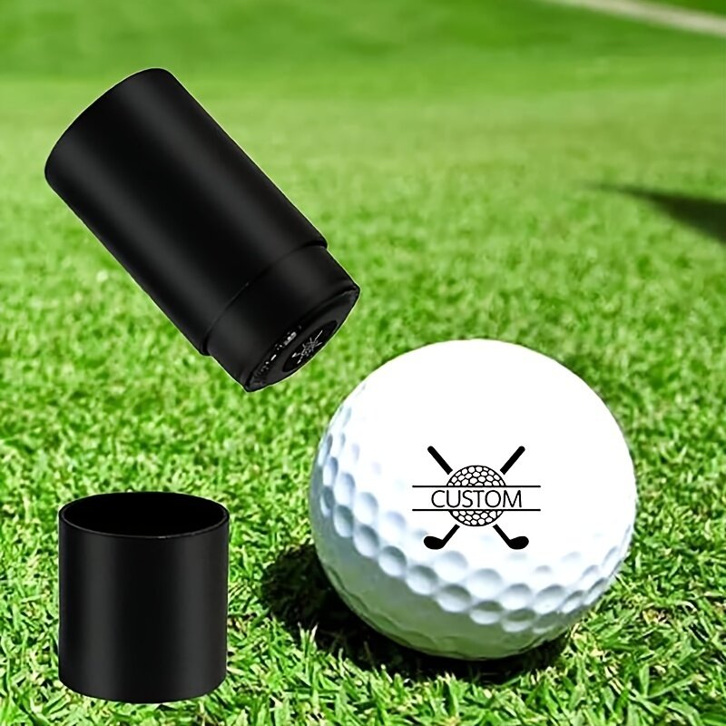 1pc Personalized Golf Ball Stamp, Custom Logo, Gift For Golfer