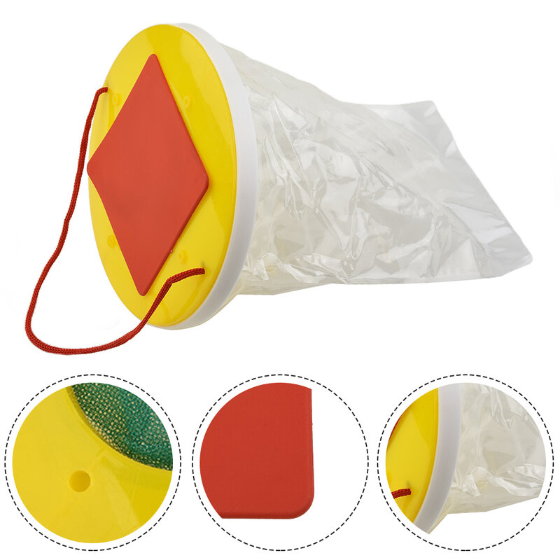 Atrapamoscas de plástico para Control de plagas, bolsa para moscas, trampa para insectos, insectos, avispas, 40x50x60CM, 1 unidad