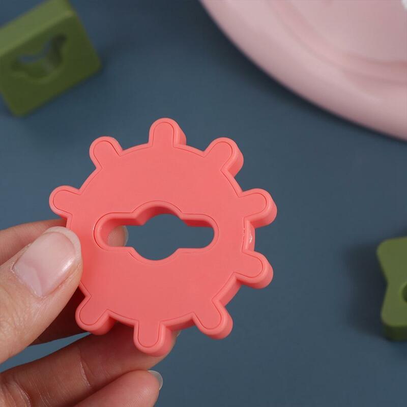 Геометрическая игрушка-конструктор в виде свиньи, игрушка для раннего обучения, игрушки для активного отдыха, красочная форма, познавательная игрушка, деревянная сортировочная доска