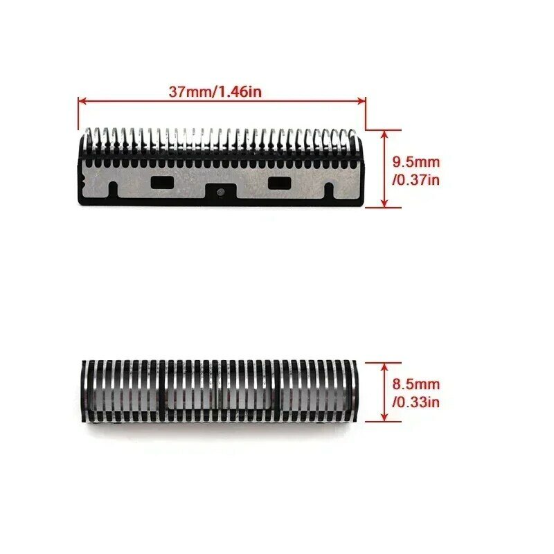 Remplacement de qualité d'origine Double lame déjoué Net couverture pour Kemei KM-TX1 2026 rasoir électrique réparation accessoires en gros