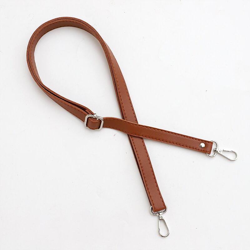 Cinturini per borse da 138cm cinturino per borsa a doppio strato in tessuto tinta unita cintura regolabile in pelle PU accessori per marsupi tinta unita