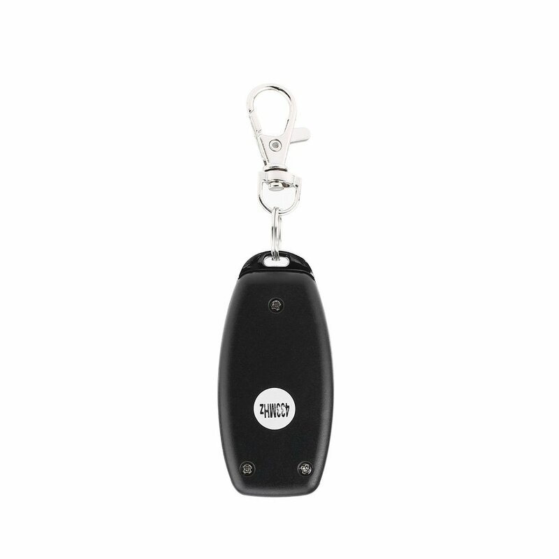 433MHZ Universal Remote Control Key for Garage Door Electric Door Wireless Cloning Copy Key Compatible Fixed Code Learning Code