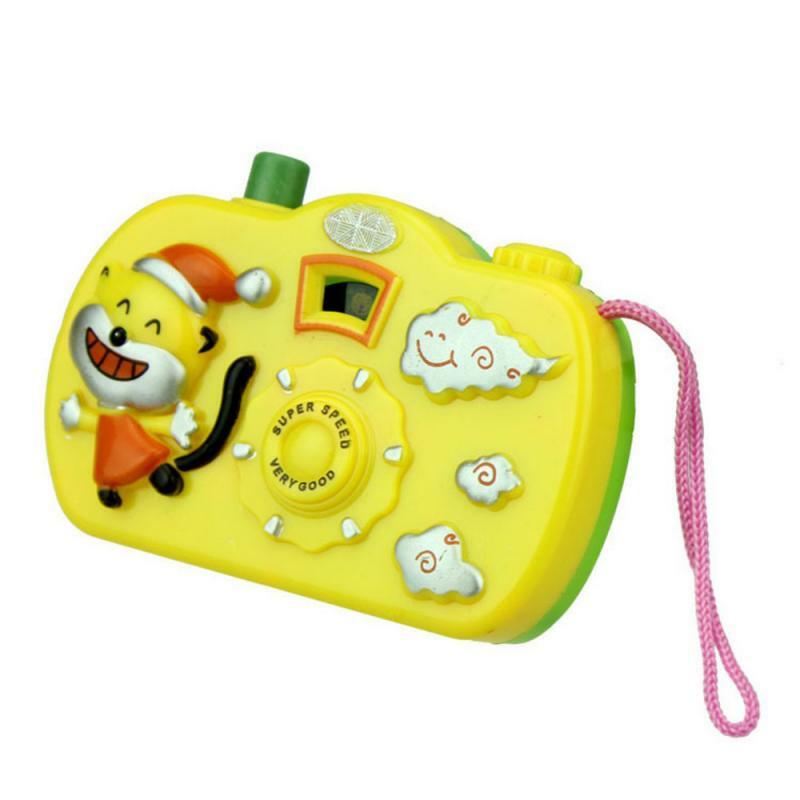 1PCS Baby children's game projection camera animal model light projection education learning toy kids Christmas birthday gift
