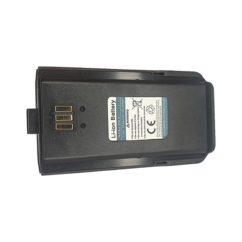 Baofeng-Walkie talkieバッテリー,追加のバッテリー部品,双方向ラジオ,DM-1801, BF-H6, DM-8, 2200mAh, 7.4v,DR-1801UV, DM-860