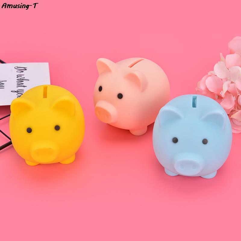 Small Piggy Bank for Kids, Money Saving Box, Brinquedos infantis, Caixas de armazenamento, Home Decor